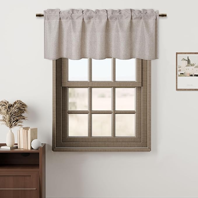 Hiasan Light Filtering Curtain Valances by Hiasan