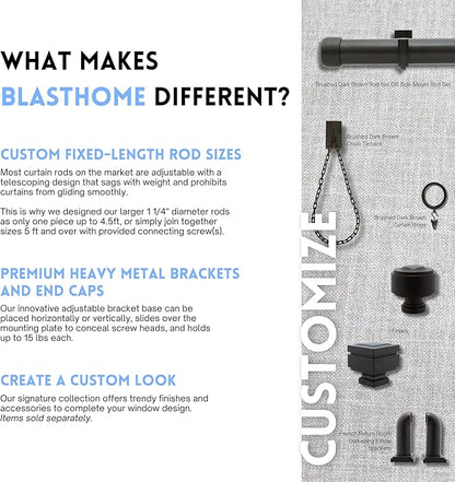 BlastHome® Luxury Curtain Rings – Premium Metal - Image 3