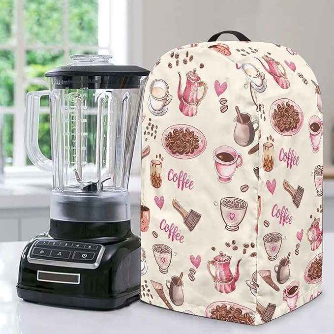 Pink Coffee Blender Cover for Kitchen Stand Mixer Food Processor Coffee Maker by Unknown