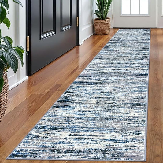 Modern Abstract Runner Rug 2x10 by lansny