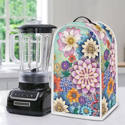 Boho Mandala Blender Cover for Kitchen Small Appliance Dust Cover Floral Food - Image 3