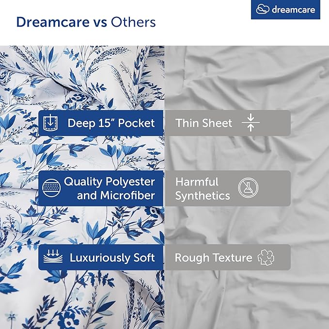 DREAMCARE Queen Size Sheets - Image 8