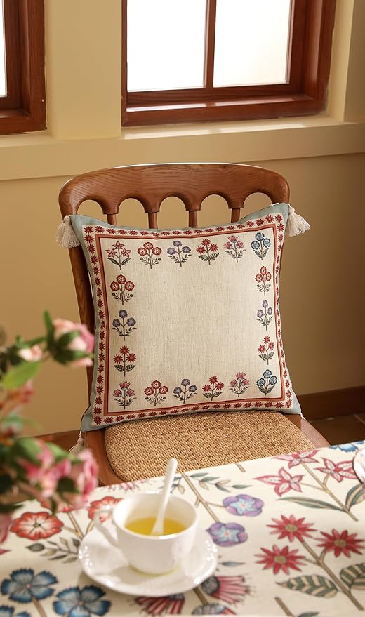 Blue Throw Pillow Covers, Cottage Rustic Farmhouse - Image 8