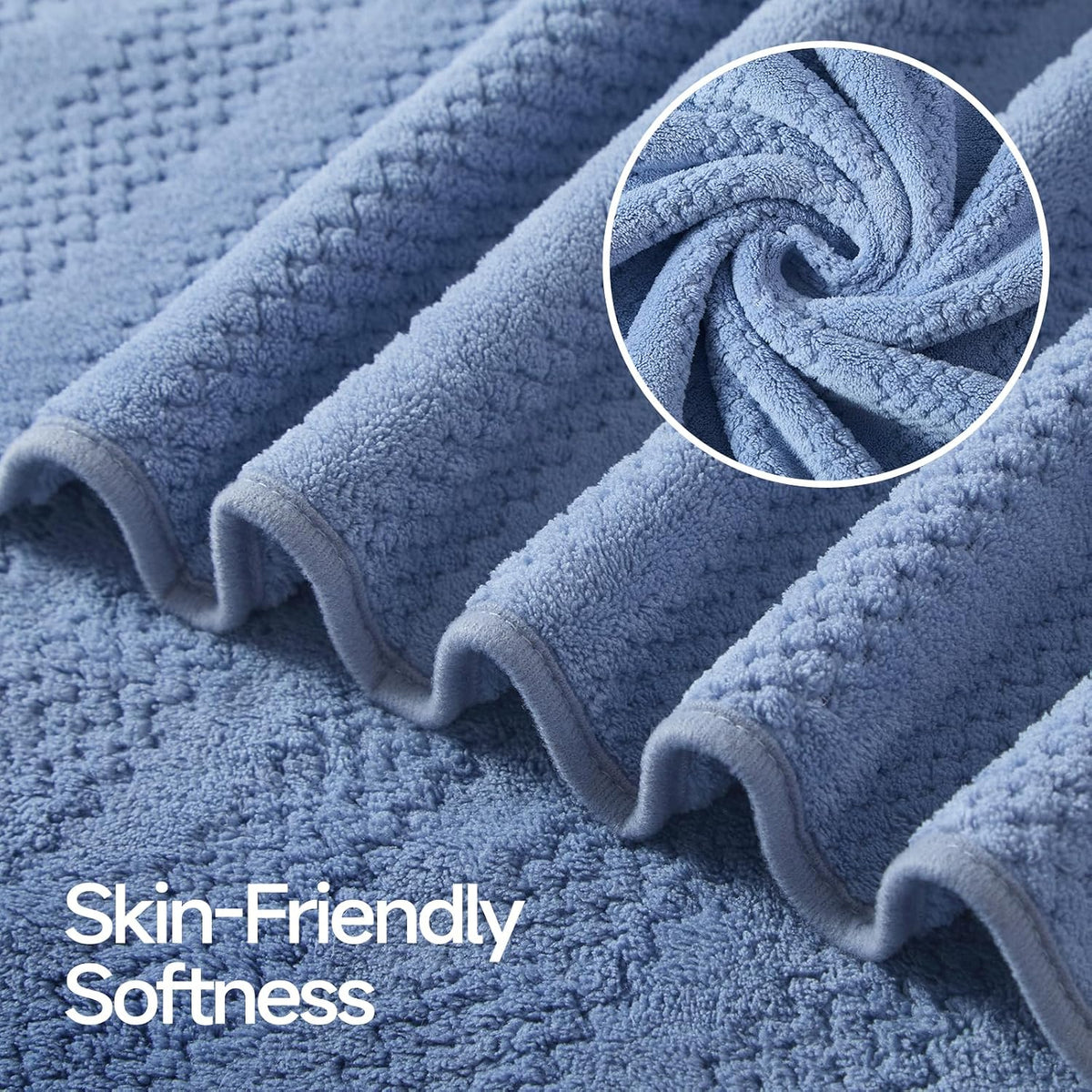 ecolook microfiber bath towels set of 4, 31, package contents