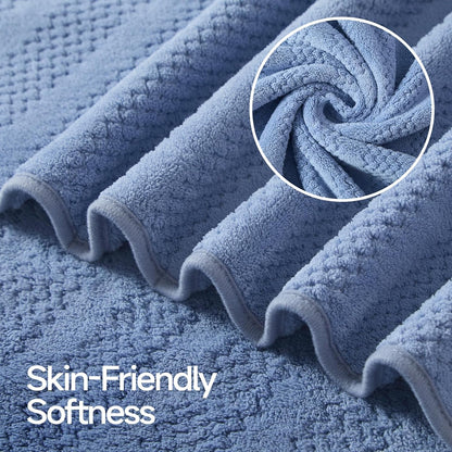 ecolook microfiber bath towels set of 4, 31, package contents