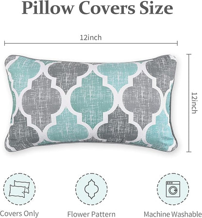Beauoop Pack of 2 Throw Pillow Cases Covers - Image 3