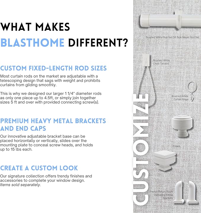 BlastHome® Luxury Curtain Rings - Image 3