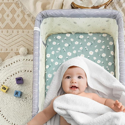 3 Pack Soft Bassinet Sheets - Image 2
