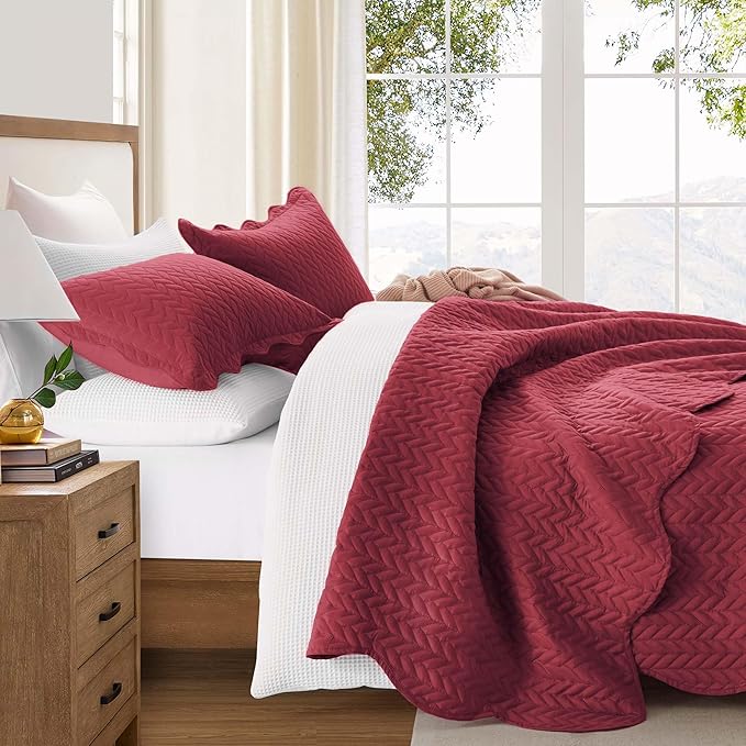 IR Imperial Rooms 8 Pack California King Quilt Bedding Set - Image 6