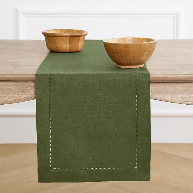 Solino Home Linen Table Runner 60 Inches by SolinoHome