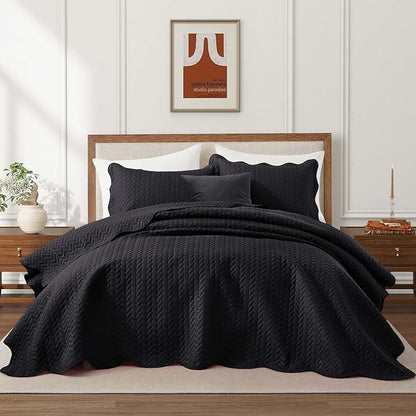 IR Imperial Rooms 8 Pack Quilt King Size Bedding - Image 2
