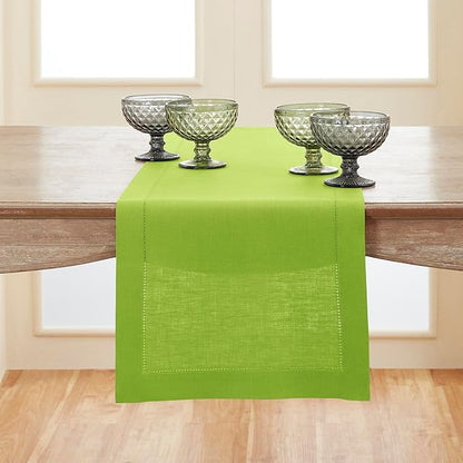 Solino Home Linen Table Runner 120 Inches Long by SolinoHome