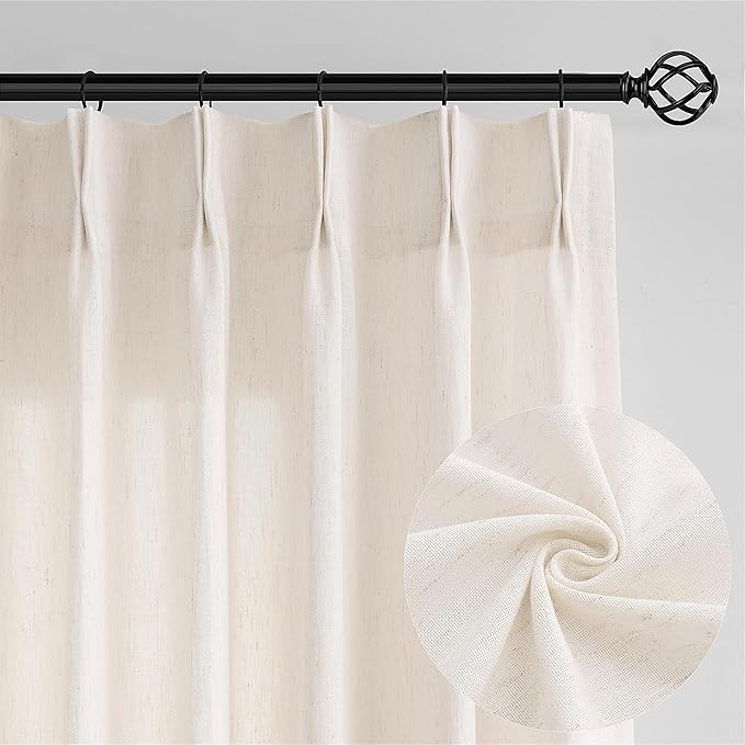 126 Inch Ceiling Track Extra Long Luxury Curtains - Image 5
