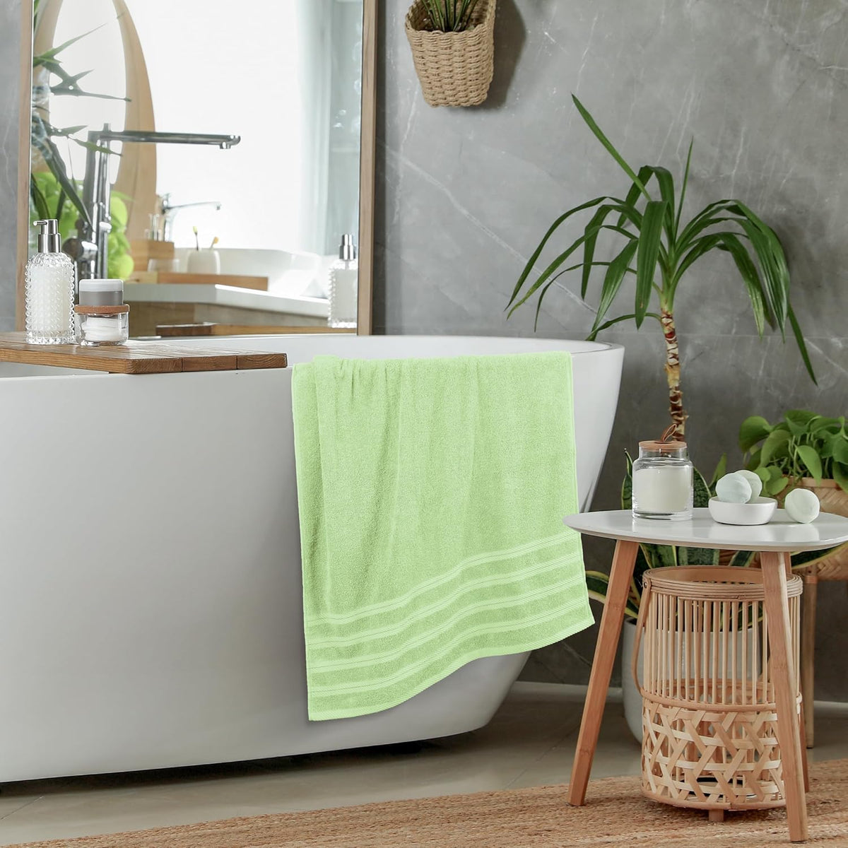 utopia towels 4 pack premium xl bath towels, package contents