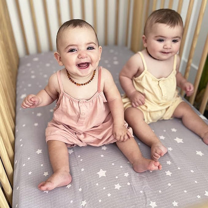 Newton Baby Fitted Mini Crib Sheets | Organic Muslin Cotton, Breathable & Soft - Image 4