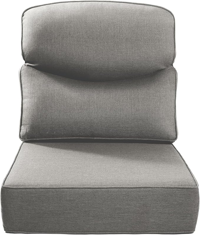 Luxury 22x24/22x25 6-Inch Smile Outdoor Cushions by ACTREST