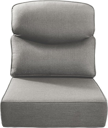 Luxury 22x24/22x25 6-Inch Smile Outdoor Cushions by ACTREST