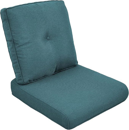 Outdoor Chair Cushion Set, 25 x 22 Deep Seat Cushion, Patio Chair Cushions by moosprr
