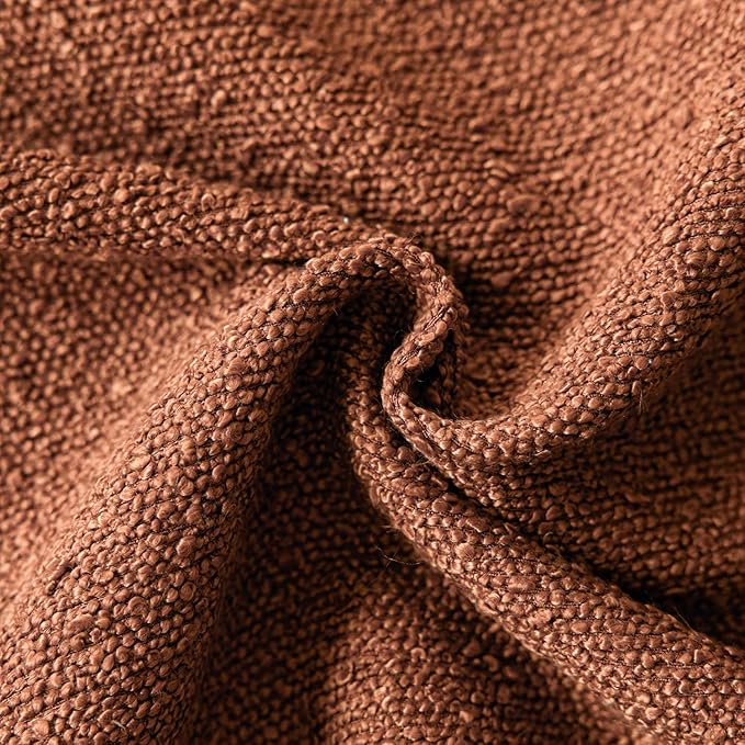 Foindtower Decorative Textured Boucle Throw Pillow Covers Accent Solid Pillow - Image 2