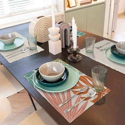 Palm Leaf Placemats Set of 4 - Image 6