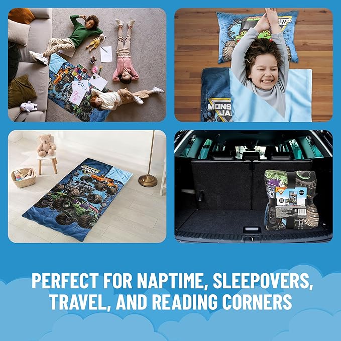 Jay Franco Kids Slumber Bag and Pillow - Image 5