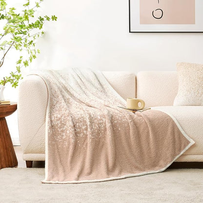 Snuggle Sac Beige Throw Blanket - Image 2