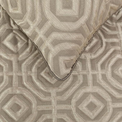 The HomeCentric King/Queen/Twin Beige Designer King 90"x18" Bed Runner Without - Image 3