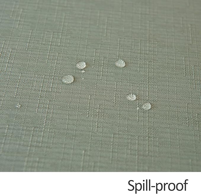 maxmill Square Tablecloth Water Resistance Antiwrinkle Spill Proof Linen - Image 5
