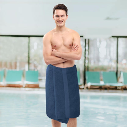 utopia towels 6 pack medium bath towels, 24x48, side view