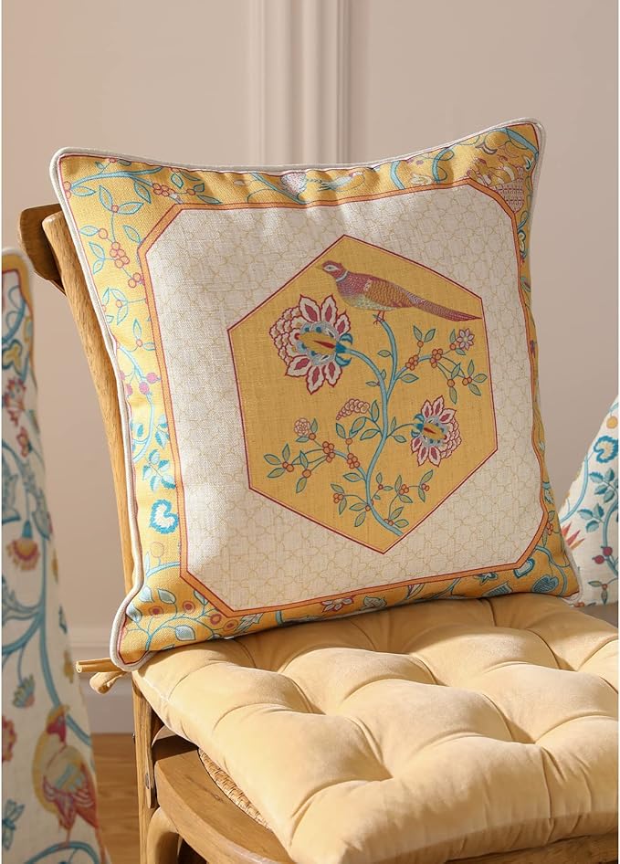 patdrea Linen Decorative Throw Pillow Covers Set Soft Durable Cushion Cases - Image 2
