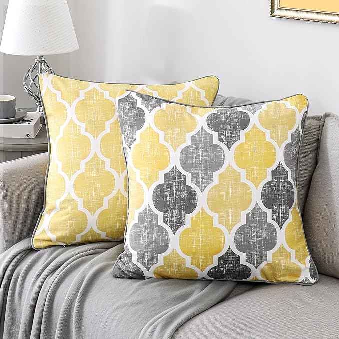 Beauoop Decorative Chenille Throw Pillow Covers by Beauoop