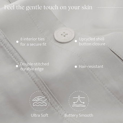 Double Stitch Cotton Tencel Duvet Cover - Image 3