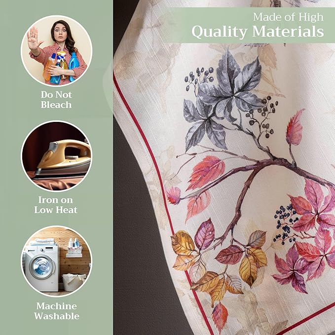 Maison d' Hermine Kitchen Towels Set of 3 100% Cotton 20" x 27.5" Reusable - Image 3