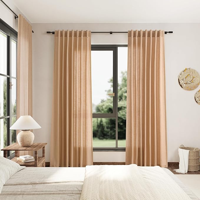 Extra Long Curtains 2 Panels 102 Inches Long - Image 7