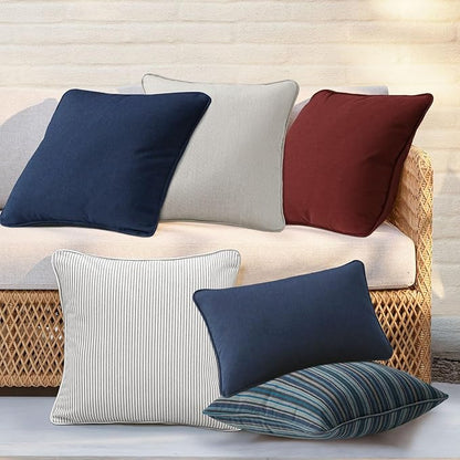 Sunbrella Decorative Outdoor Water Repellent Throw Pillows - Image 6