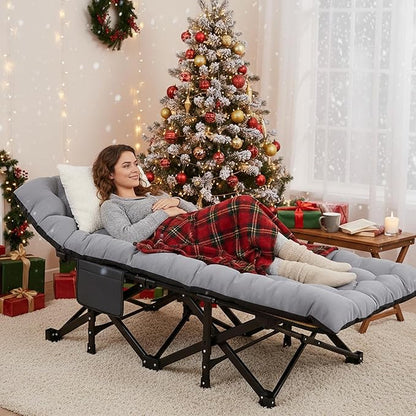 ABORON 2PK XXL Camping Cot for Adults 900LBS - Image 2