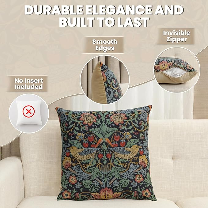 Charlotte Home Furnishings Throw Pillow Covers, Decorative Boho Pillow Covers - Image 2