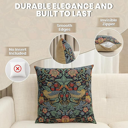 Charlotte Home Furnishings Throw Pillow Covers, Decorative Boho Pillow Covers - Image 2