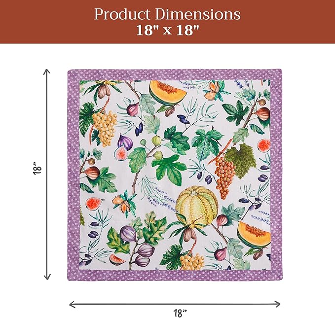 Maison d' Hermine Cloth Napkins Set of 4 100% Cotton Soft & Durable Everyday - Image 7