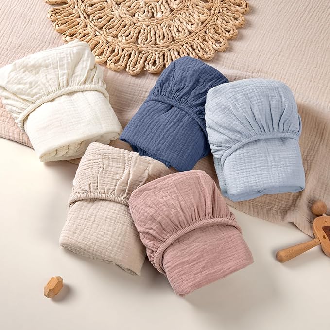 lulumoon Muslin Bassinet Sheets - Image 8