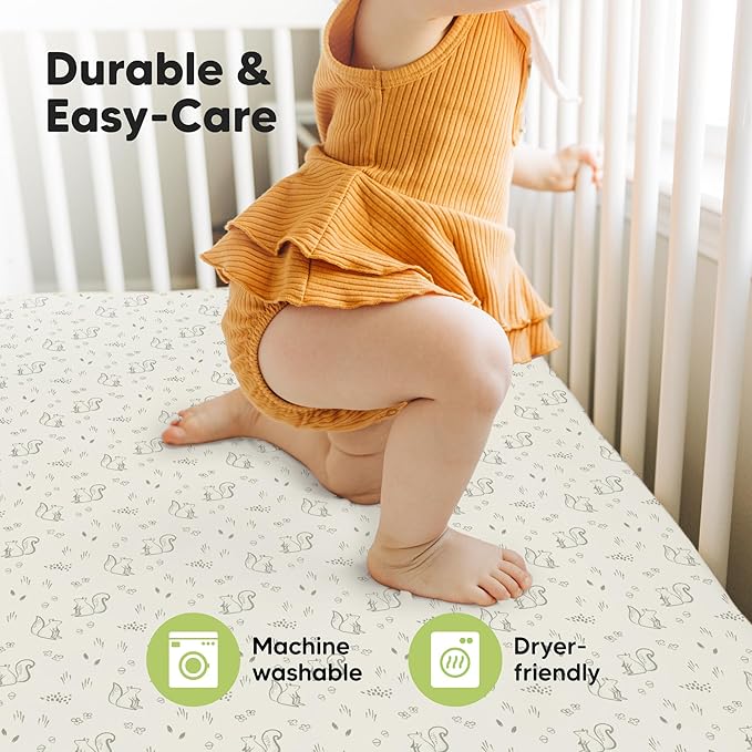 KeaBabies 2-Pack Baby Crib Sheets - Image 7