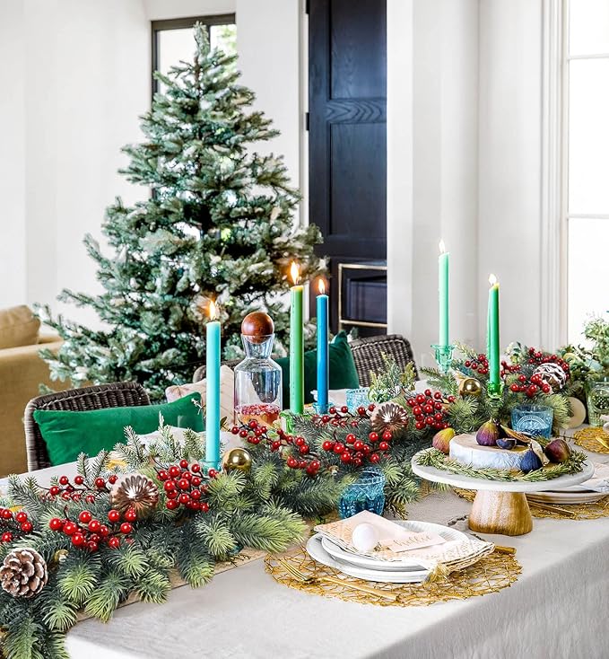 DearHouse 6Foot Artificial Pine Garland - Image 5