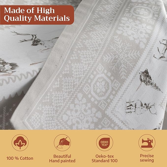 Maison d' Hermine Cloth Napkins Set of 4 100% Cotton - Image 3