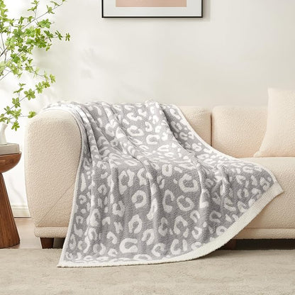 Snuggle Sac Leopard Throw Blanket - Image 5