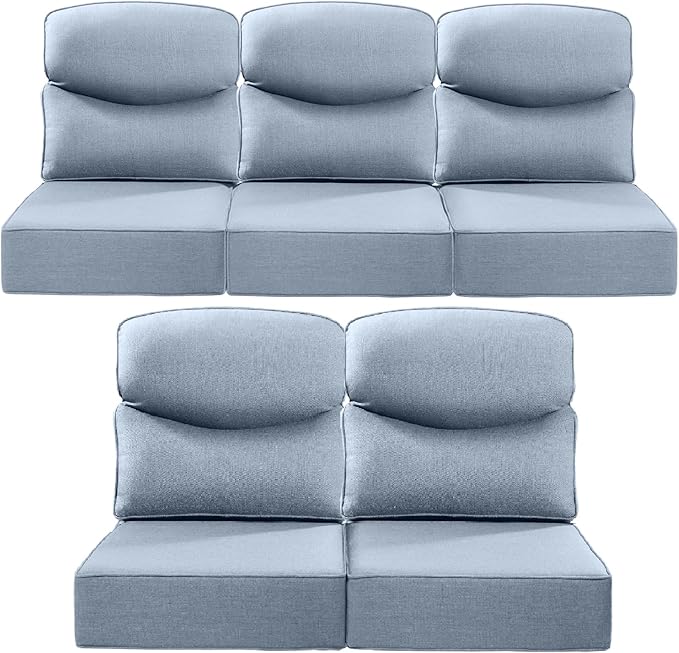 Luxury 24x24x6 Inch Smile Outdoor Cushions by ACTREST