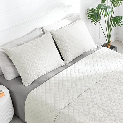 Easy-Going Twin Size Reversible Quilt Set - Image 2