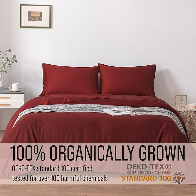 Bella Coterie Luxury Bamboo Viscose King Size Sheet Set | 100% Organically - Image 4