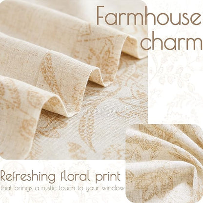 jinchan Floral Kitchen Curtains - Image 6