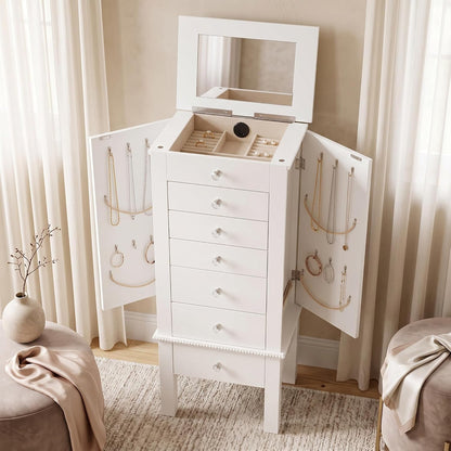 hives and honey kimberly jewelry armoire with mirror, main product view