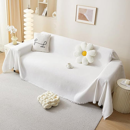 MEETSKY White Couch Cover - Image 2